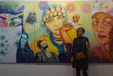L’Artiste Tangéroise MARIEM BERROHO expose à la galerie Mohamed DRISSI