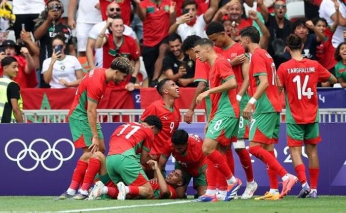 المغرب ينتصر على العراق بثلاثية ويتاهل عن جدارة