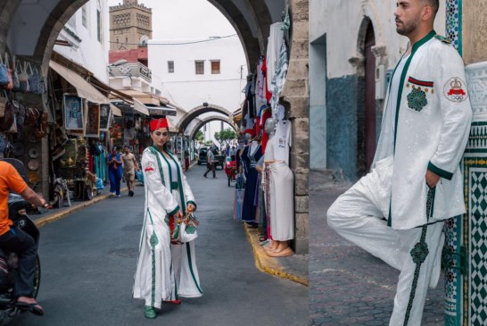 المصممة فاطمة الزهراء الفيلالي الإدريسي تطل على متابعيها بتصاميم مبتكرة.. الزي الأولمبي هذه المرة!