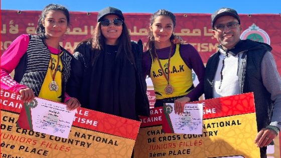 جمعية أولاد عبدون لألعاب القوى بخريبكة تتألف في بطولة المغرب بتيفلت