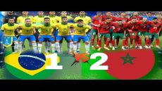 المنتخب المغربي ينتصر على المنتخب البرازيلي ب 1/2 في مباراة ودية
