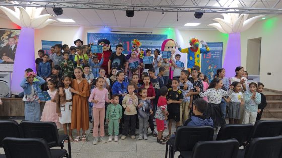 بسمة الفن تضيء وجوه أطفال حطان في ثالث محطات قافلة الابتسامة