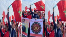 فرنسا: ذكرى المسيرة الخضراء تتلألأ في سماء (مونت لا جولي) بمبادرة أبناء الجالية