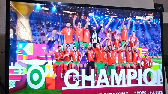 المغرب يفوز بلقب كأس العرب في مباراة تاريخية