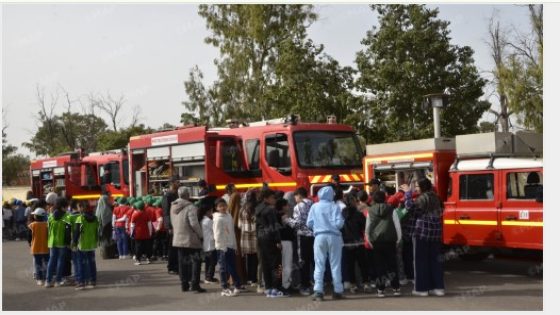 خريبكة.. الوقاية المدنية تحيي يومها العالمي وتستعرض حصيلة 2025