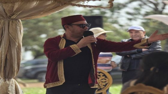 خريبكة: عراب الطفولة الفنان هشام سكومة يتألق في احتفالية هيئة المحامين بالخطوات