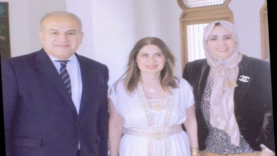 نسمة يوسف إدريس تفتح قلبها للكاتبة ياسمين الحاج من الرباط